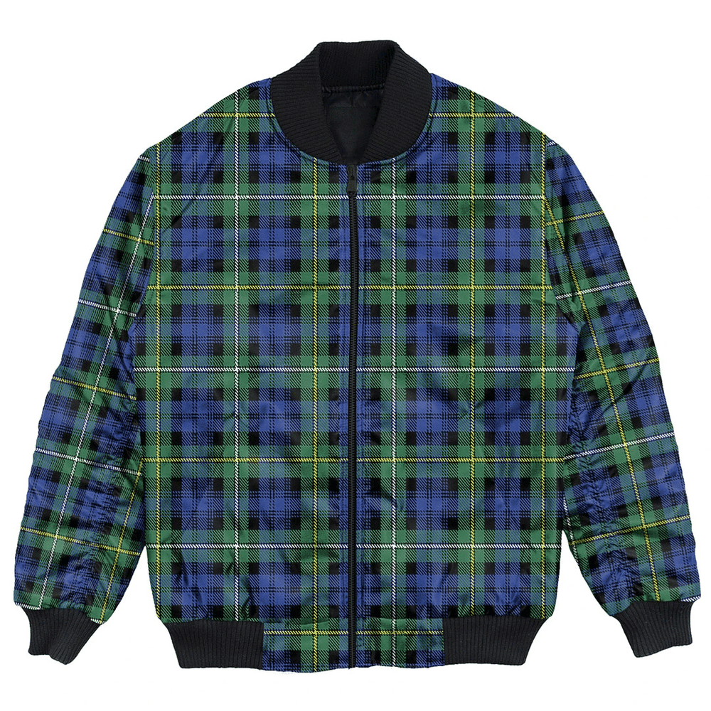 Clan Campbell Argyll Ancient Tartan Bomber Jacket ZA12 Campbell Argyll Ancient Tartan Tartan Bomber Jacket