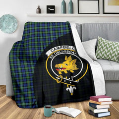 Clan Campbell Argyll Ancient Tartan Crest Blanket Wave Style UL60 Clan Campbell Tartan Today