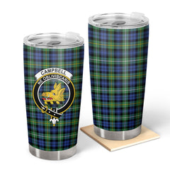 Clan Campbell Argyll Ancient Tartan Crest Tumbler NN24 Clan Campbell Tartan Today