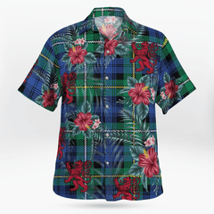 Clan Campbell Argyll Ancient Tartan Scottish Lion Hawaiian Shirt YP26 Campbell Argyll Ancient Tartan Tartan Hawaii Shirt