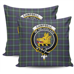 Clan Campbell Argyll Modern Tartan Crest Pillow Cover RM63 Clan Campbell Tartan Today
