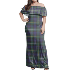 Clan Campbell Argyll Modern Tartan Hawaii Dress AC61 Clan Campbell Tartan Hawaii Dress