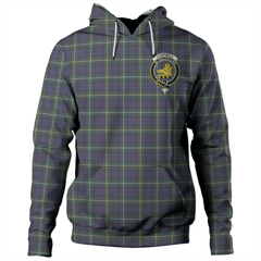 Clan Campbell Argyll Modern Tartan Hoodie Crest LTVSZZL4-1 Campbell Argyll Modern Tartan Hoodies