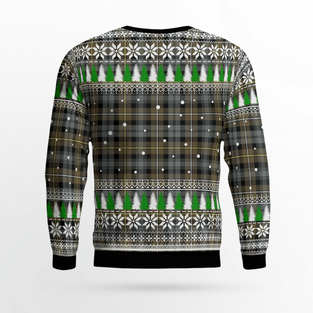 Clan Campbell Argyll Weathered Crest Tartan Christmas Ugly Sweater GO46 Campbell Argyll Weathered Crest Tartan Tartan Ugly Sweater