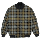 Clan Campbell Argyll Weathered Tartan Bomber Jacket WR74 Campbell Argyll Weathered Tartan Tartan Bomber Jacket