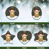 Clan Campbell Argyll Weathered Tartan Christmas Ceramic Ornament Highland Cows Style YD53 Campbell Argyll Weathered Tartan Tartan Ornament