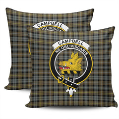 Clan Campbell Argyll Weathered Tartan Crest Pillow Cover CN61 Clan Campbell Tartan Today