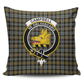 Clan Campbell Argyll Weathered Tartan Crest Pillow Cover CN61 Clan Campbell Tartan Today