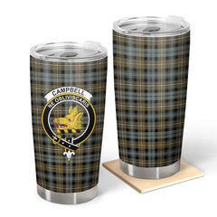 Clan Campbell Argyll Weathered Tartan Crest Tumbler RL83 Clan Campbell Tartan Today