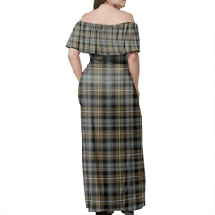 Clan Campbell Argyll Weathered Tartan Hawaii Dress QA17 Clan Campbell Tartan Hawaii Dress
