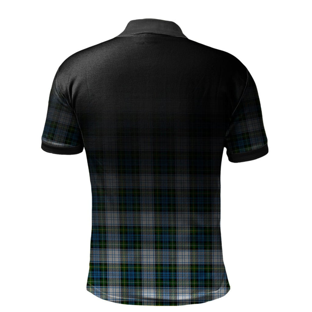 Clan Campbell Dress 01 Tartan Polo Shirt - Alba Celtic Style ZU85 Campbell Dress 01 Tartan Tartan Polo