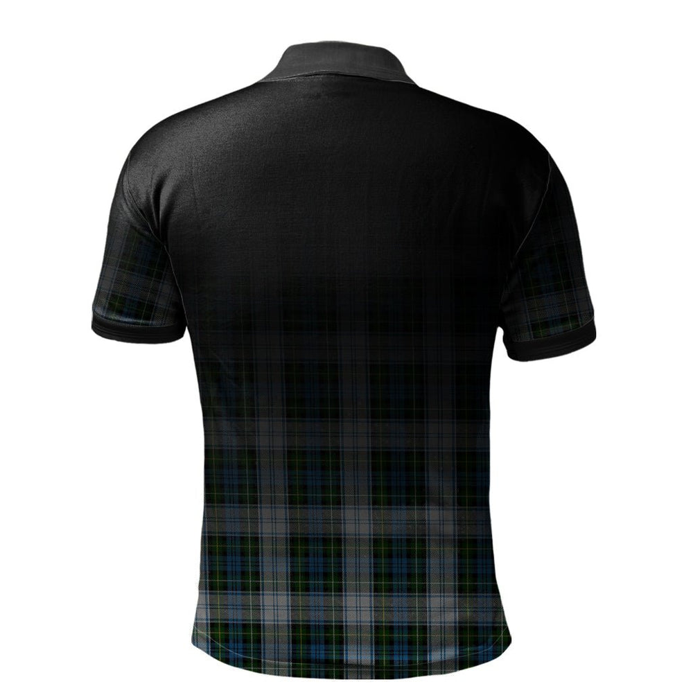 Clan Campbell Dress 02 Tartan Polo Shirt - Alba Celtic Style UI73 Campbell Dress 02 Tartan Tartan Polo
