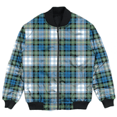 Clan Campbell Dress Ancient Tartan Bomber Jacket MO38 Campbell Dress Ancient Tartan Tartan Bomber Jacket