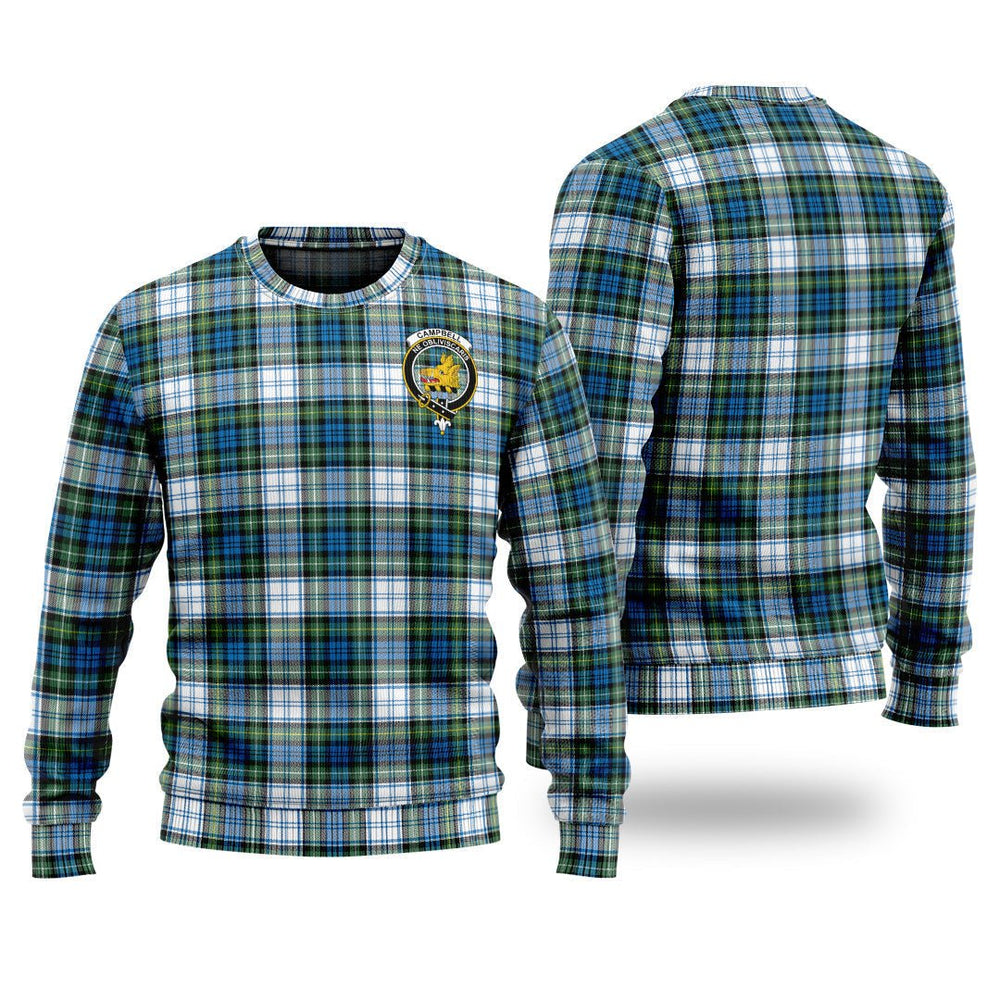 Clan Campbell Dress Ancient Tartan Christmas Ugly Sweater KC87 Campbell Dress Ancient Tartan Tartan Sweater