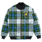 Clan Campbell Dress Ancient Tartan Crest Bomber Jacket MW37 Campbell Dress Ancient Tartan Tartan Bomber Jacket