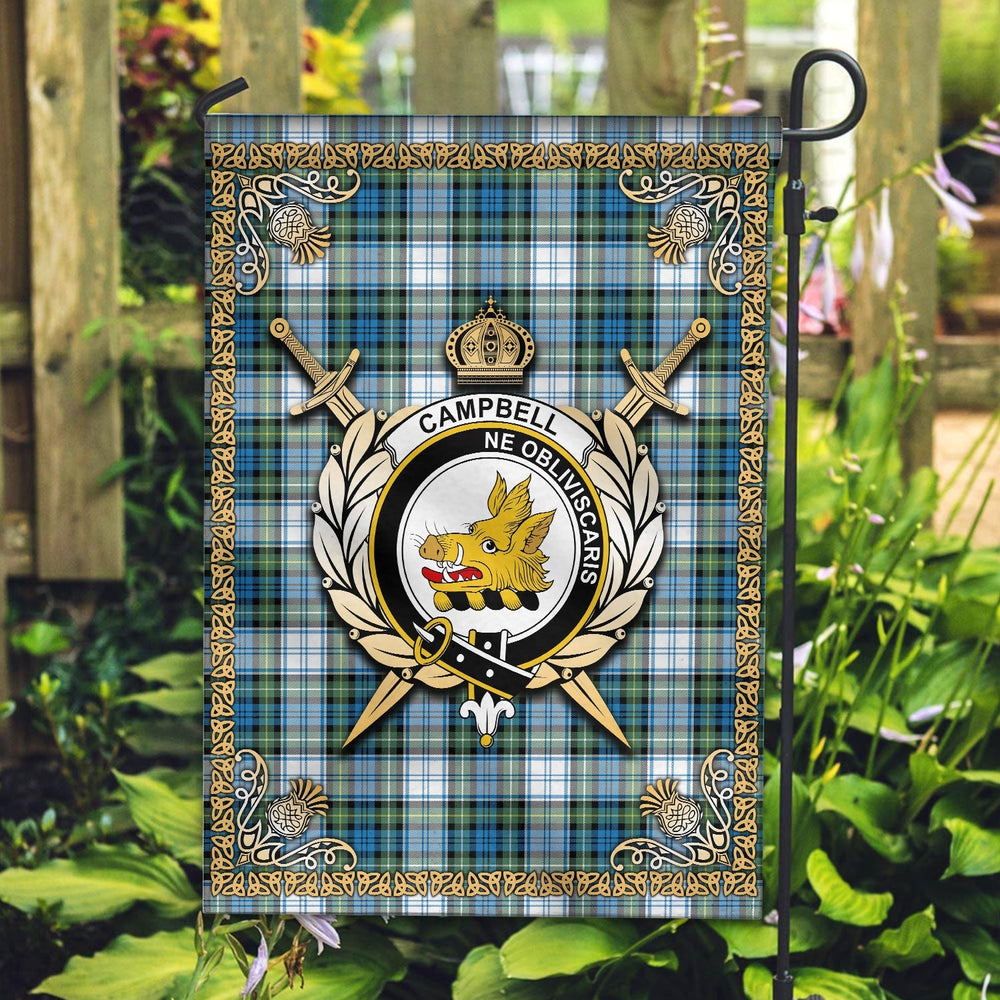 Clan Campbell Dress Ancient Tartan Crest Garden Flag - Celtic Thistle IH93 Clan Campbell Tartan Today