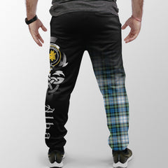 Clan Campbell Dress Ancient Tartan Crest Jogger Sweatpants Alba Celtic Style NY51 Clan Campbell Tartan Today