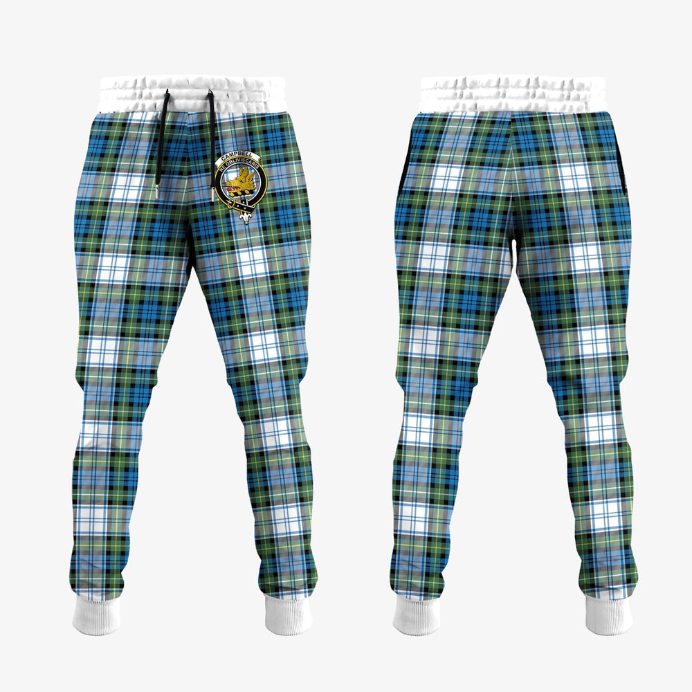 Clan Campbell Dress Ancient Tartan Crest Jogger Sweatpants ON46 Clan Campbell Tartan Today