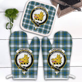 Clan Campbell Dress Ancient Tartan Crest Oven Mitt And Pot Holder (2 Oven Mitts + 1 Pot Holder) AN83 Clan Campbell Tartan Today