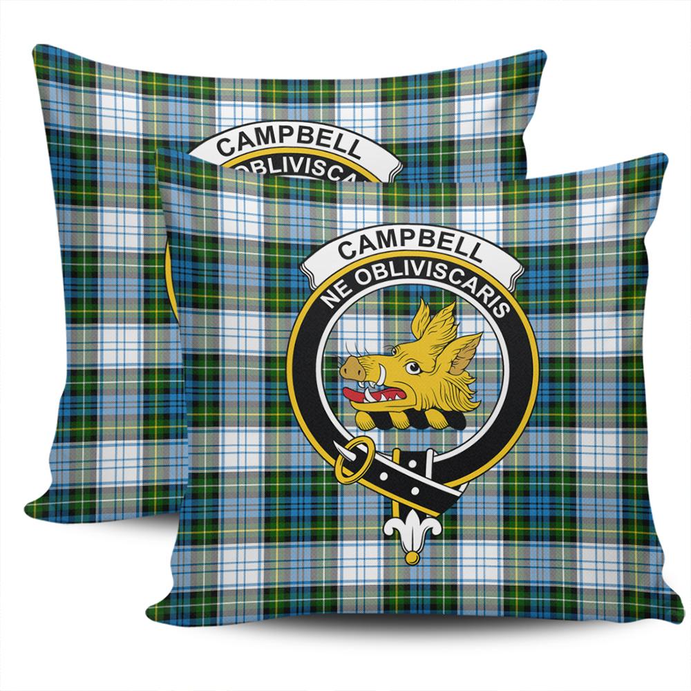 Clan Campbell Dress Ancient Tartan Crest Pillow Cover HN24 Clan Campbell Tartan Today