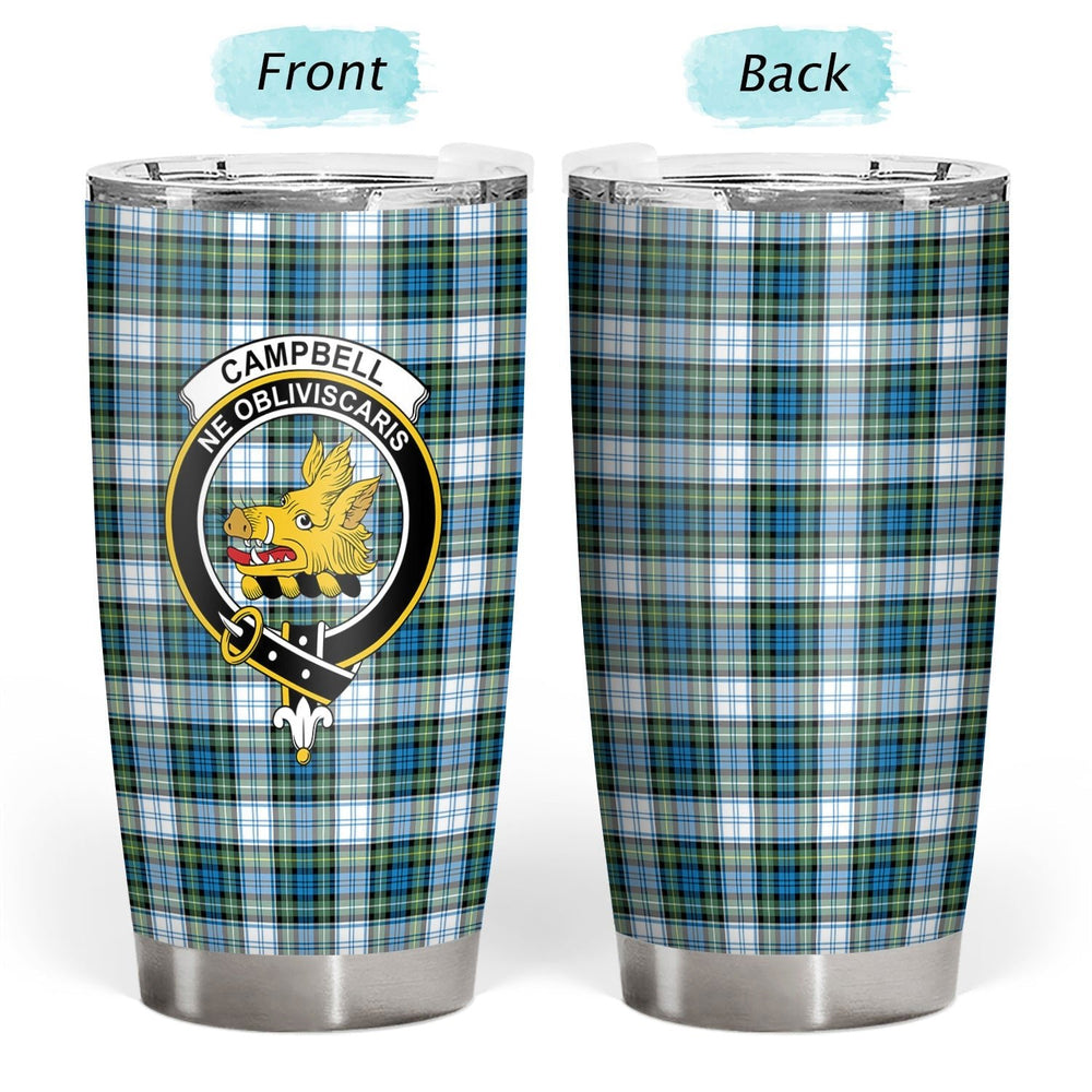 Clan Campbell Dress Ancient Tartan Crest Tumbler DV66 Clan Campbell Tartan Today