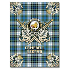 Clan Campbell Dress Ancient Tartan Gold Courage Symbol Blanket IL26 Clan Campbell Tartan Today