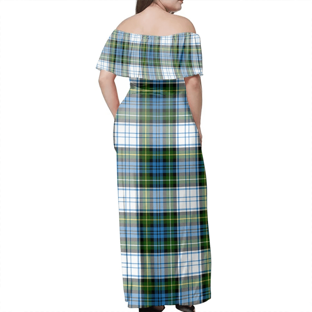 Clan Campbell Dress Ancient Tartan Hawaii Dress HP92 Clan Campbell Tartan Hawaii Dress