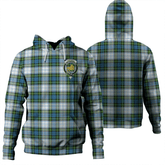 Clan Campbell Dress Ancient Tartan Hoodie Crest JV4IKIFD-1 Campbell Dress Ancient Tartan Hoodies