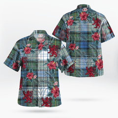 Clan Campbell Dress Ancient Tartan Scottish Lion Hawaiian Shirt OE95 Campbell Dress Ancient Tartan Tartan Hawaii Shirt