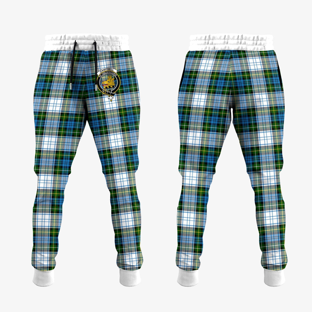 Clan Campbell Dress Tartan Crest Jogger Sweatpants GT76 Clan Campbell Tartan Today