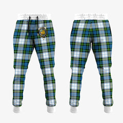Clan Campbell Dress Tartan Crest Jogger Sweatpants GT76 Clan Campbell Tartan Today