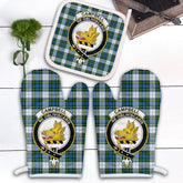 Clan Campbell Dress Tartan Crest Oven Mitt And Pot Holder (2 Oven Mitts + 1 Pot Holder) LC44 Clan Campbell Tartan Today
