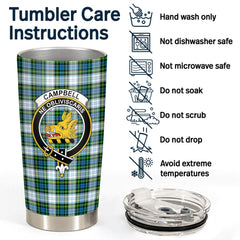 Clan Campbell Dress Tartan Crest Tumbler YS86 Clan Campbell Tartan Today