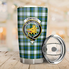 Clan Campbell Dress Tartan Crest Tumbler YS86 Clan Campbell Tartan Today