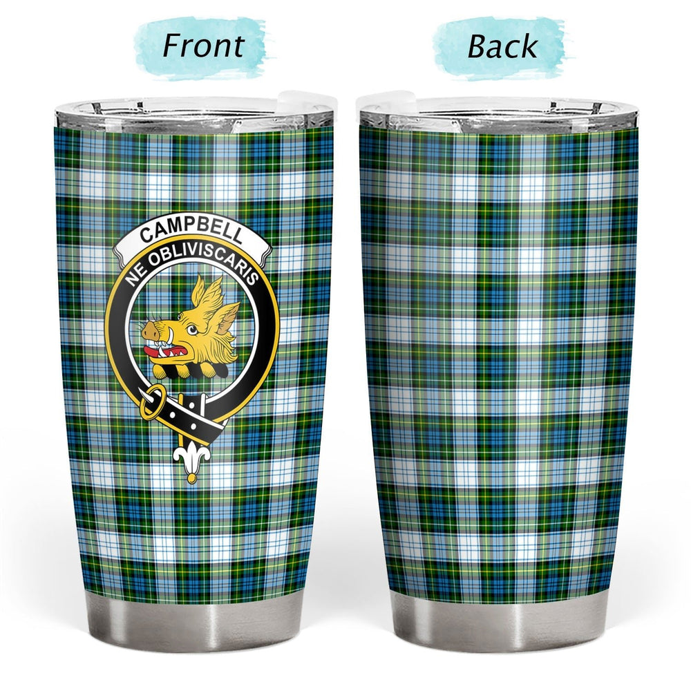 Clan Campbell Dress Tartan Crest Tumbler YS86 Clan Campbell Tartan Today