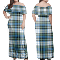 Clan Campbell Dress Tartan Hawaii Dress MZ74 Clan Campbell Tartan Hawaii Dress