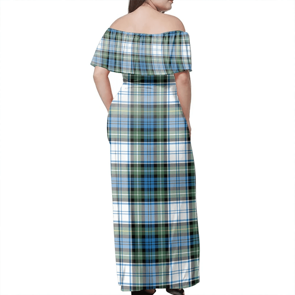 Clan Campbell Dress Tartan Hawaii Dress MZ74 Clan Campbell Tartan Hawaii Dress