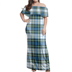 Clan Campbell Dress Tartan Hawaii Dress MZ74 Clan Campbell Tartan Hawaii Dress