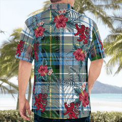 Clan Campbell Dress Tartan Scottish Lion Hawaiian Shirt ME65 Campbell Dress Tartan Tartan Hawaii Shirt