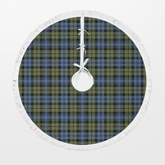 Clan Campbell Faded Tartan Christmas Tree Skirt CM10 Campbell Faded Tartan Tartan Christmas