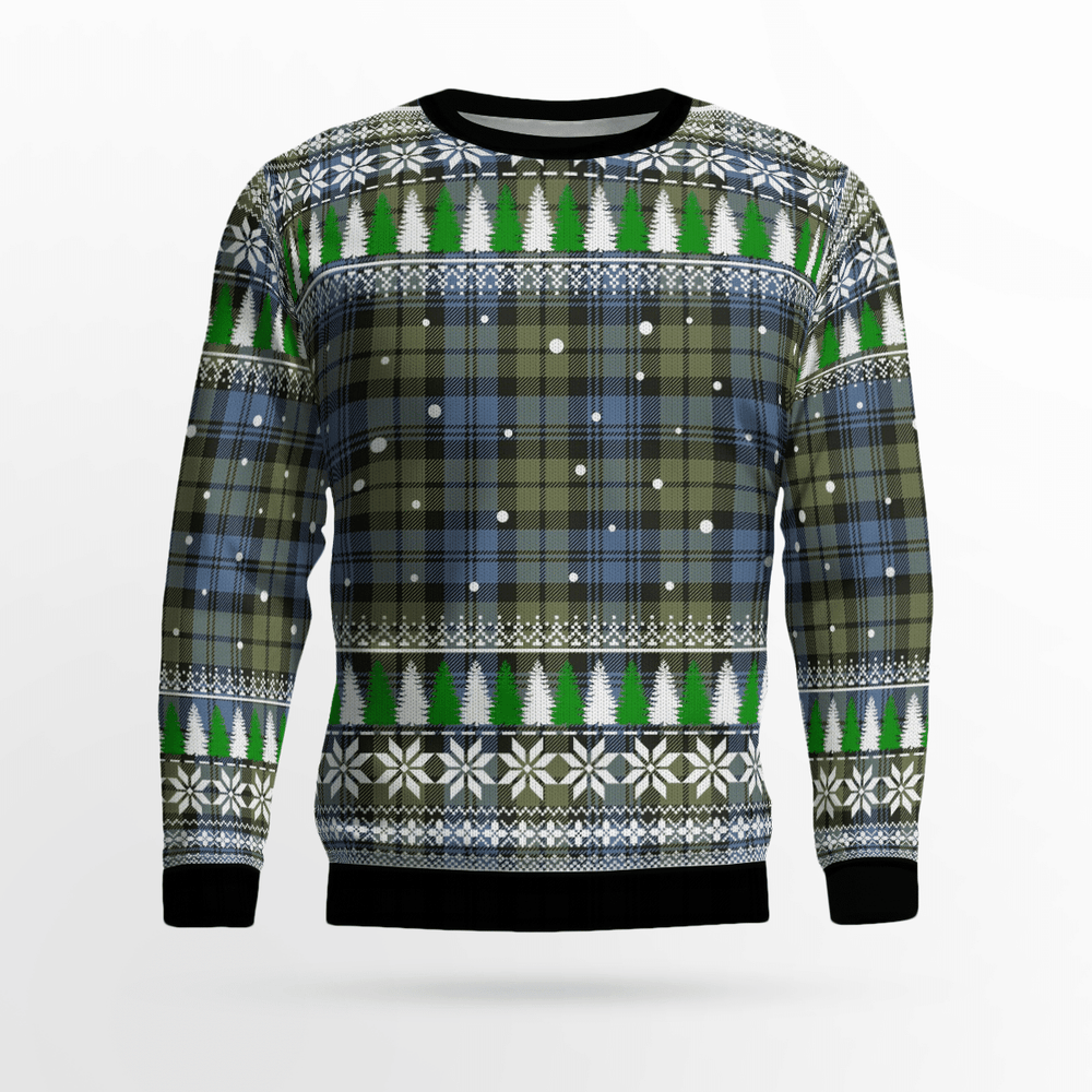 Clan Campbell Faded Tartan Christmas Ugly Sweater ZL49 Campbell Faded Tartan Tartan Ugly Sweater