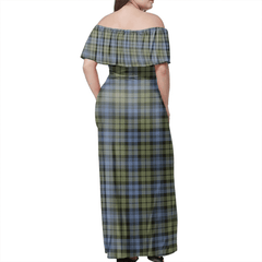 Clan Campbell Faded Tartan Hawaii Dress FY83 Clan Campbell Tartan Hawaii Dress