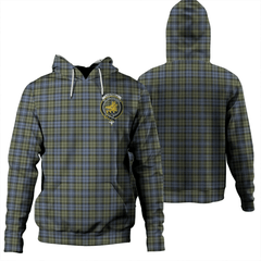 Clan Campbell Faded Tartan Hoodie Crest C6RISUHZ-1 Campbell Faded Tartan Hoodies