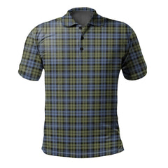 Clan Campbell Faded Tartan Polo Shirt MR65 Campbell Faded Tartan Tartan Polo