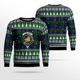 Clan Campbell Modern Crest Tartan Christmas Ugly Sweater IG26 Campbell Modern Crest Tartan Tartan Ugly Sweater