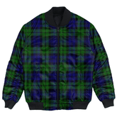 Clan Campbell Modern Tartan Bomber Jacket OD78 Campbell Modern Tartan Tartan Bomber Jacket