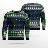 Clan Campbell Modern Tartan Christmas Ugly Sweater KV95 Campbell Modern Tartan Tartan Ugly Sweater
