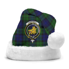 Clan Campbell Modern Tartan Crest Christmas Santa Hat XB13 Campbell Modern Tartan Tartan Santa Hat