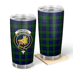 Clan Campbell Modern Tartan Crest Tumbler XJ77 Clan Campbell Tartan Today