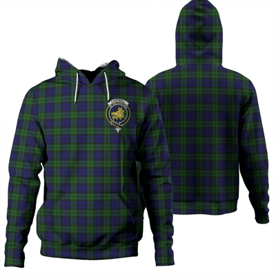 Clan Campbell Modern Tartan Hoodie Crest